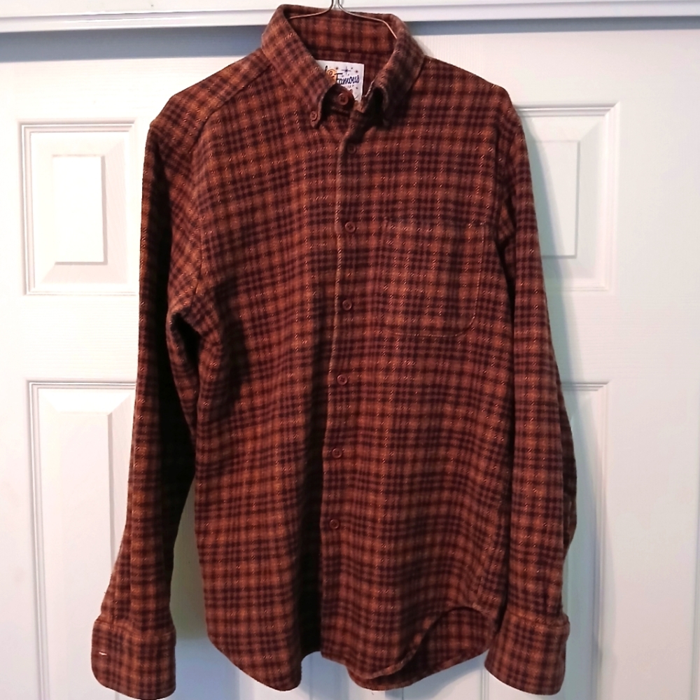 Naked & Famous Heavy Vintage Flannel.